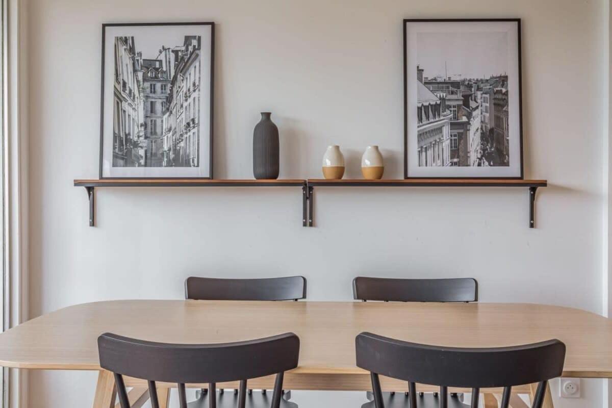 Appart'Hotel Luminous Vue Seine- Paris 15Min Жувиси-сюр-Орж Екстериор снимка
