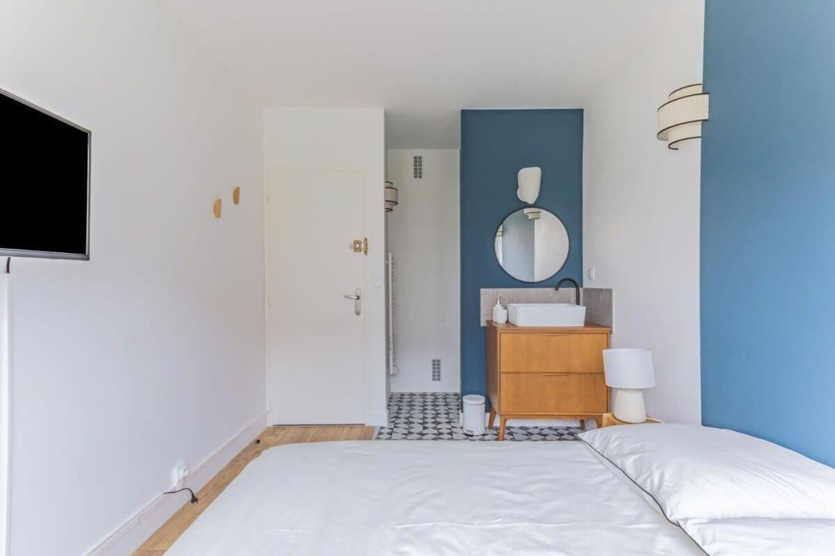 Appart'Hotel Luminous Vue Seine- Paris 15Min Жувиси-сюр-Орж Екстериор снимка